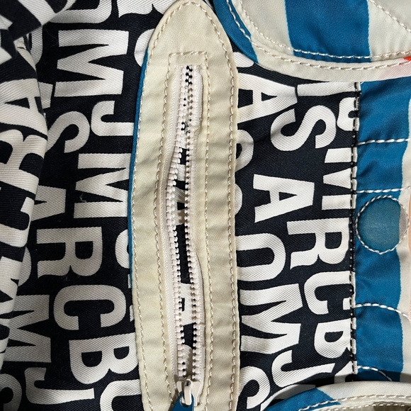 Marc by Marc Jacobs Quilted Tote Shoulder Bag - Striped, Multicolor, Large - Picture 7 of 10